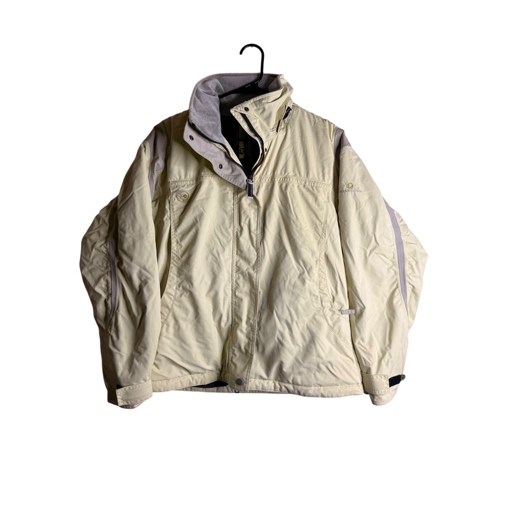 Rossignol Mint Yellow Ski Jacket M Vintage Gorpcore Waterproof Snow Technical